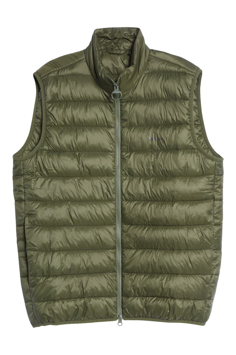 Bretby Quilted Vest, Alternate, color, OLIVE