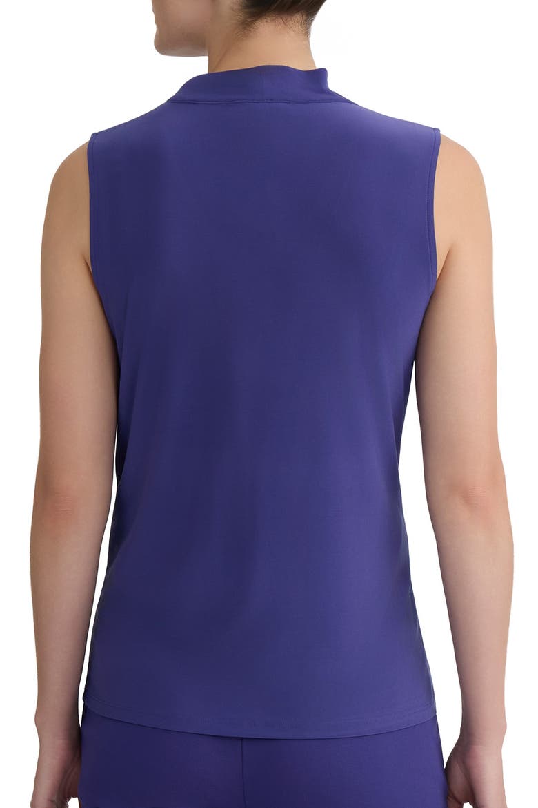 Tie Neck Sleeveless Top, Alternate, color, REGAL PLUM
