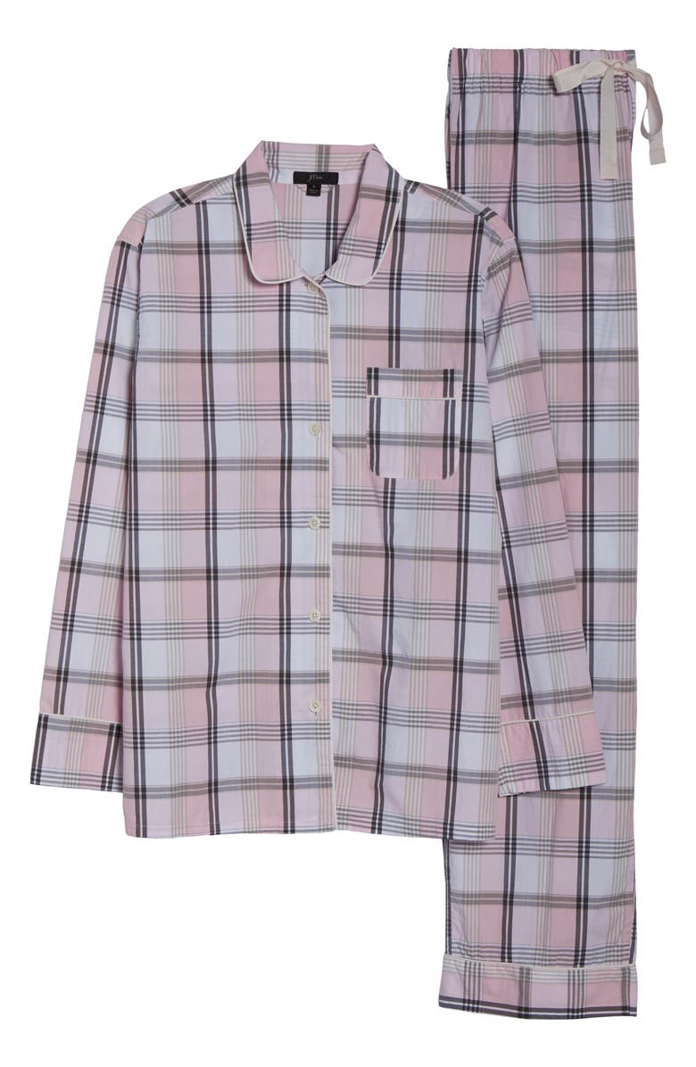 J.Crew Cotton Pajamas, Alternate, color, 