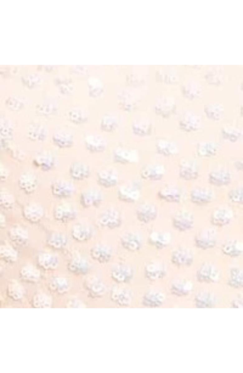 Needle & Thread Scatter Dot One-Shoulder Ankle Gown, Alternate, color, Cream