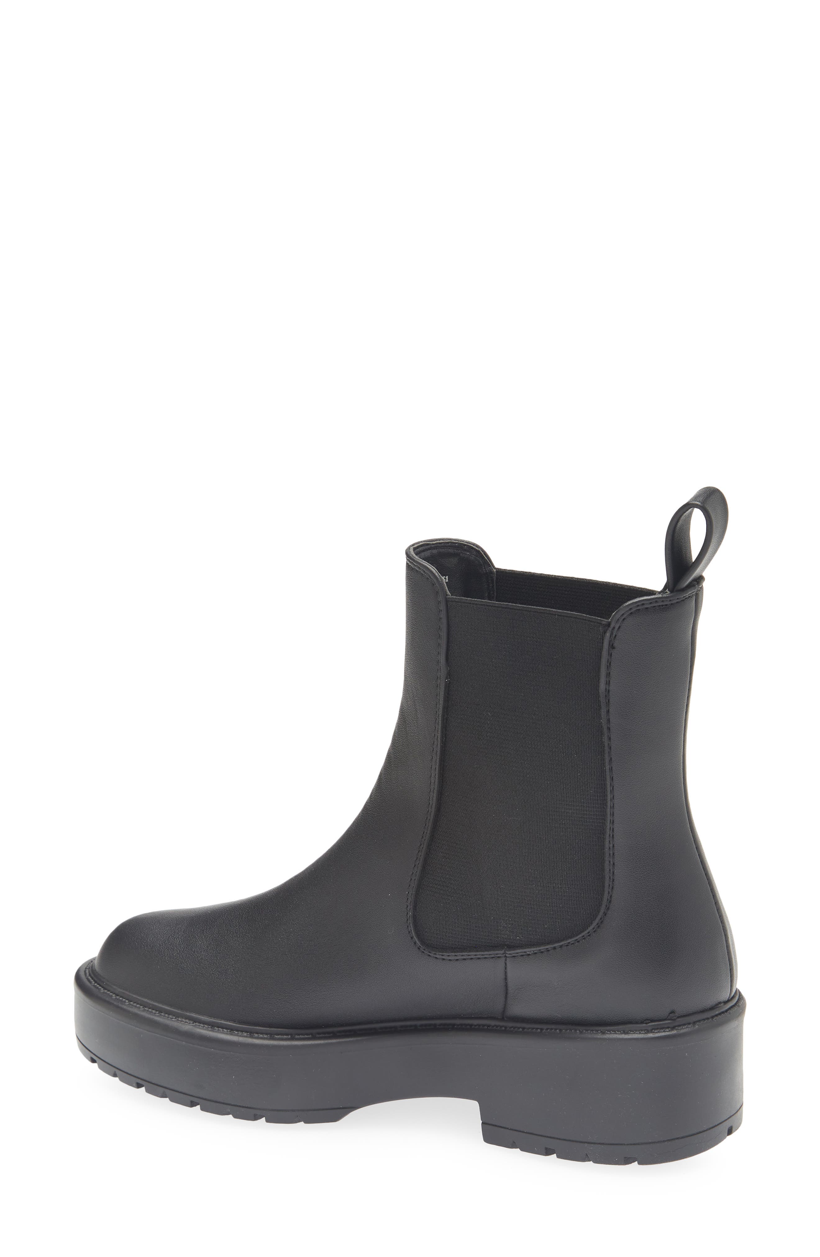 Steve Madden Madalyn Chelsea Boot, Alternate, color, Black