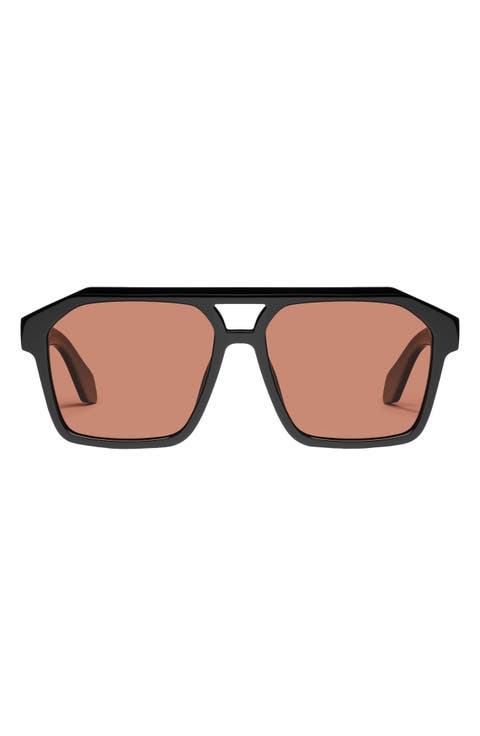 Soundcheck 57mm Polarized Aviator Sunglasses