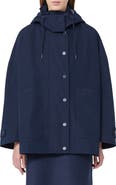 MM by Max Mara Labbro Hooded Raincoat