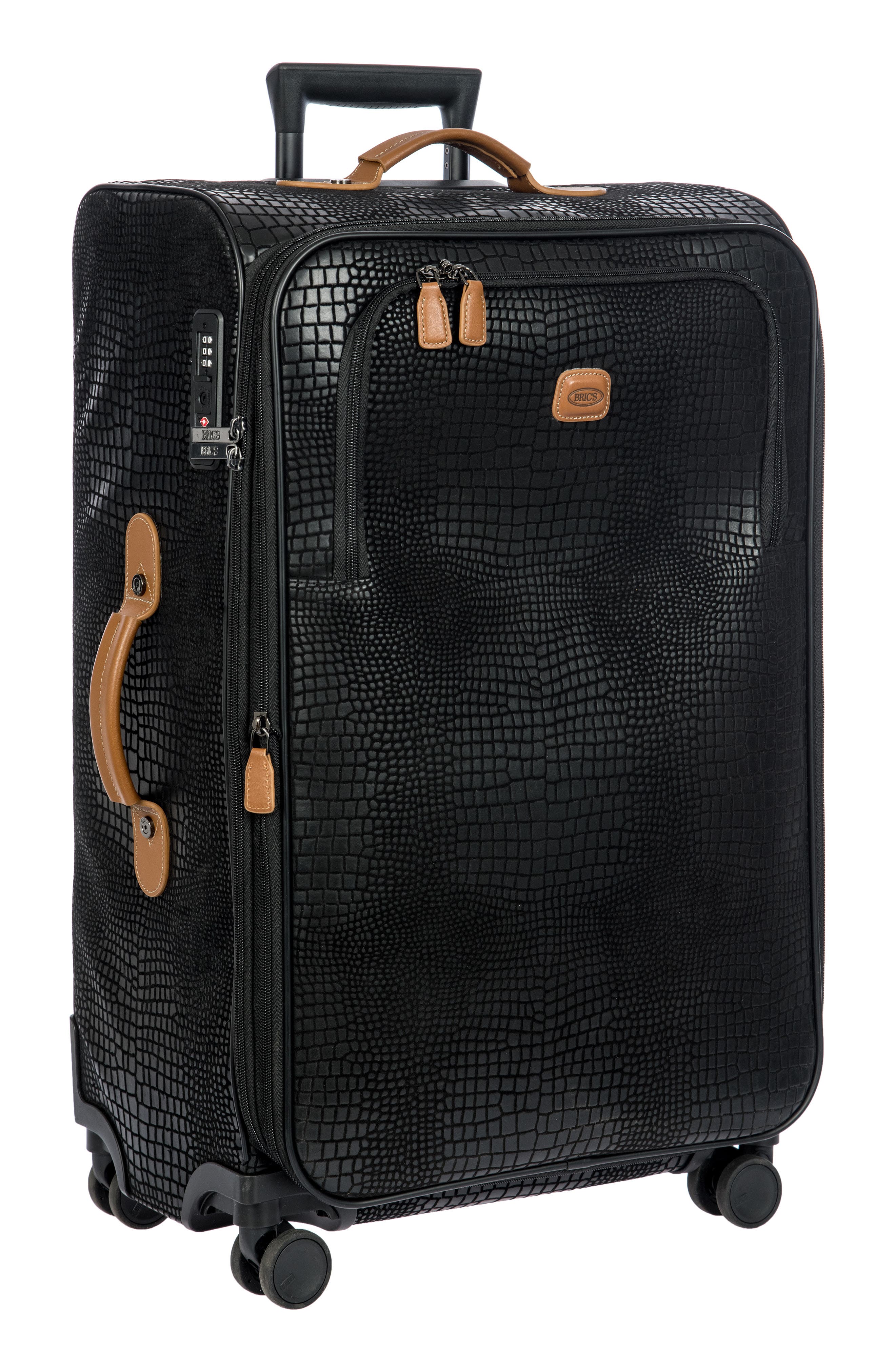 Bric's My Safari 28-Inch Expandable Spinner Luggage, Alternate, color, Black