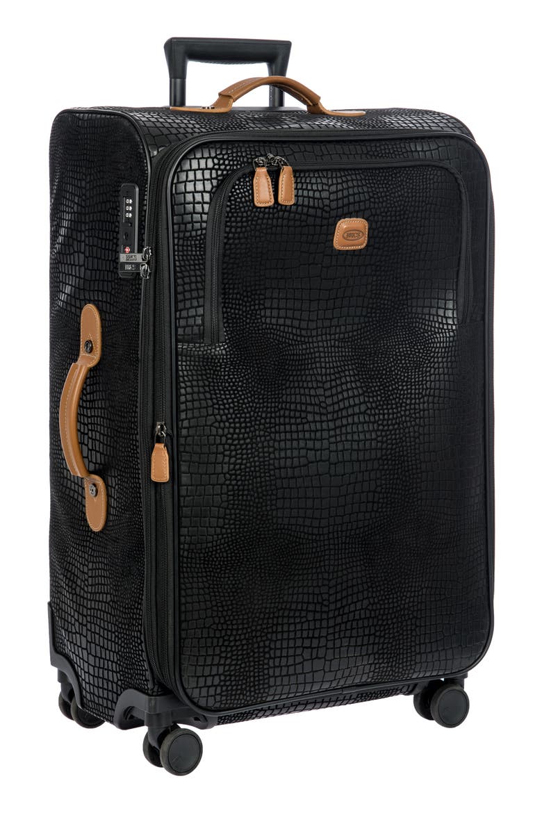 My Safari 28-Inch Expandable Spinner Luggage, Alternate, color, BLACK