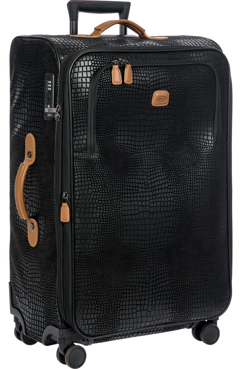 Bric's My Safari 28-Inch Expandable Spinner Luggage, Alternate, color, Black