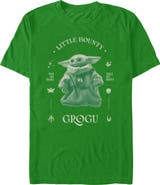 Star Wars: The Mandalorian and Grogu Men's Star Wars The Mandalorian and Grogu Little Bounty Small But Mighty  Graphic T-Shirt