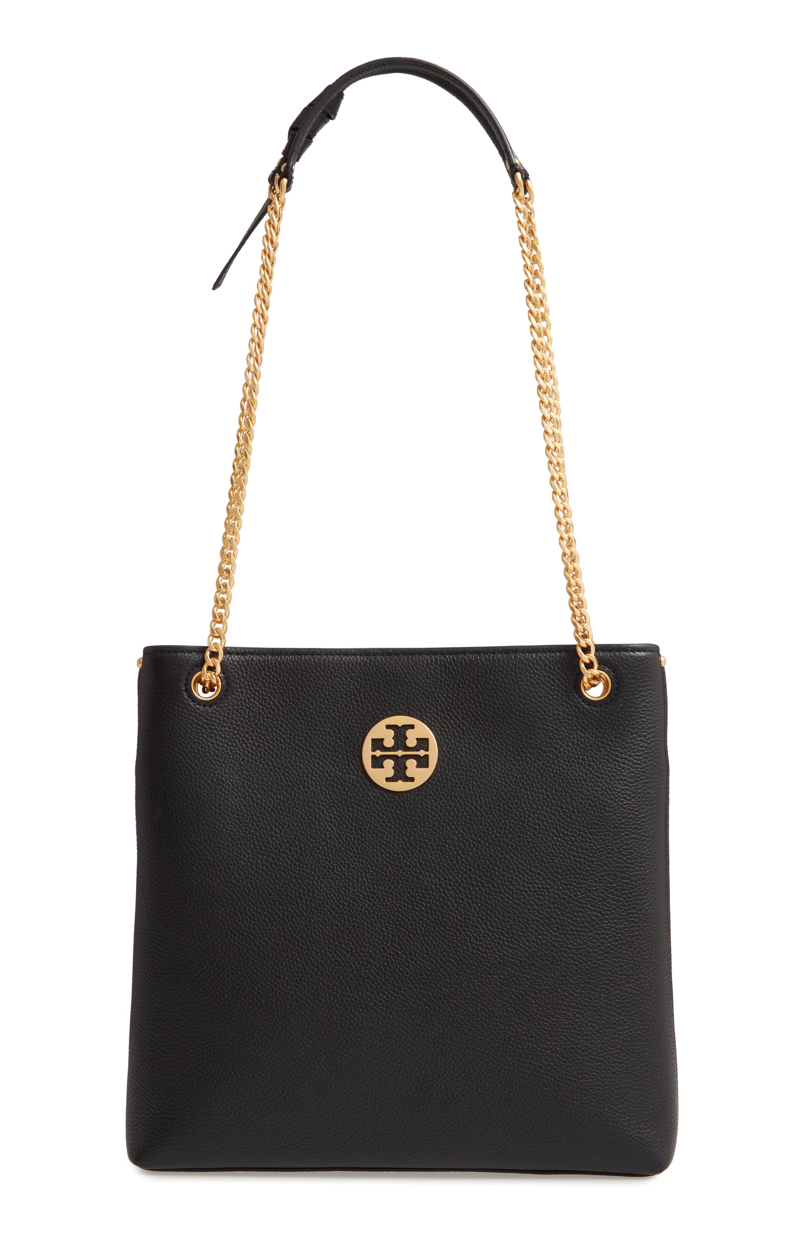 Everly Leather Swingpack, Main, color, BLACK