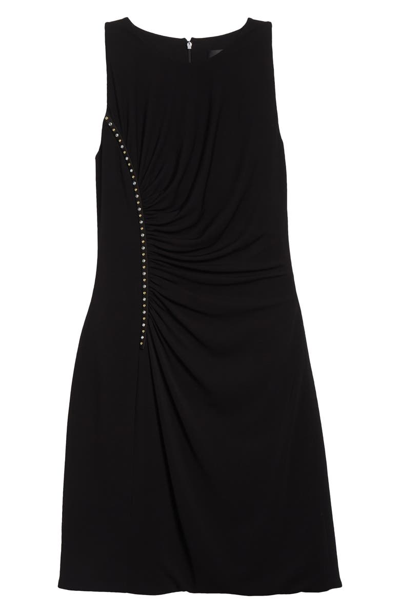 Versace Medusa '95 Stretch Crepe Cocktail Dress, Main, color, Black