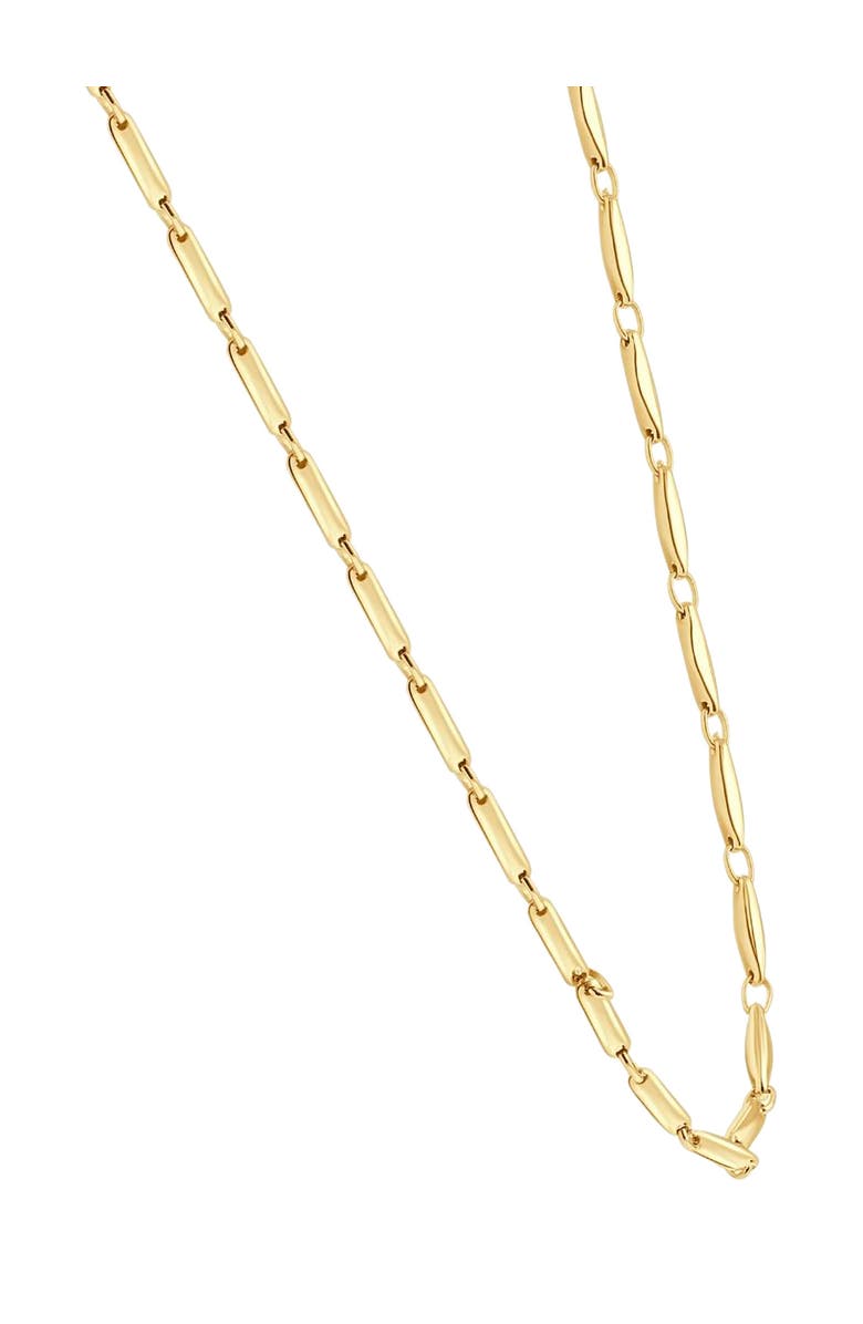 Bliss Diamond 14k Gold Women's 24" Chain Necklace 10 Grams 2.5mm Thick, Alternate, color, 14K Yellow Gold