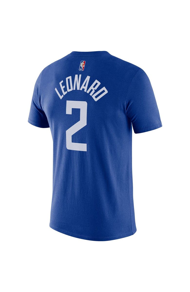 Nike Men's Nike Kawhi Leonard Royal LA Clippers Diamond Icon Name & Number T-Shirt, Alternate, color, 