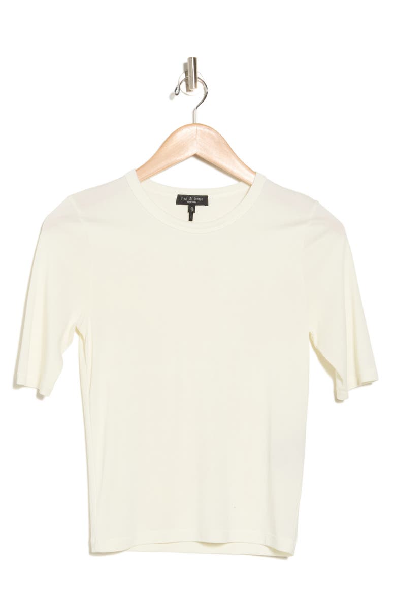 rag & bone Arina T-Shirt, Alternate, color, White