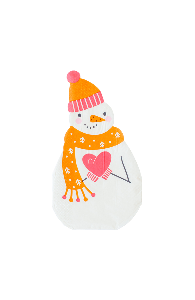 Daydream Society Blizzard Buddies Winter Themed Guest Napkins, Main, color, 