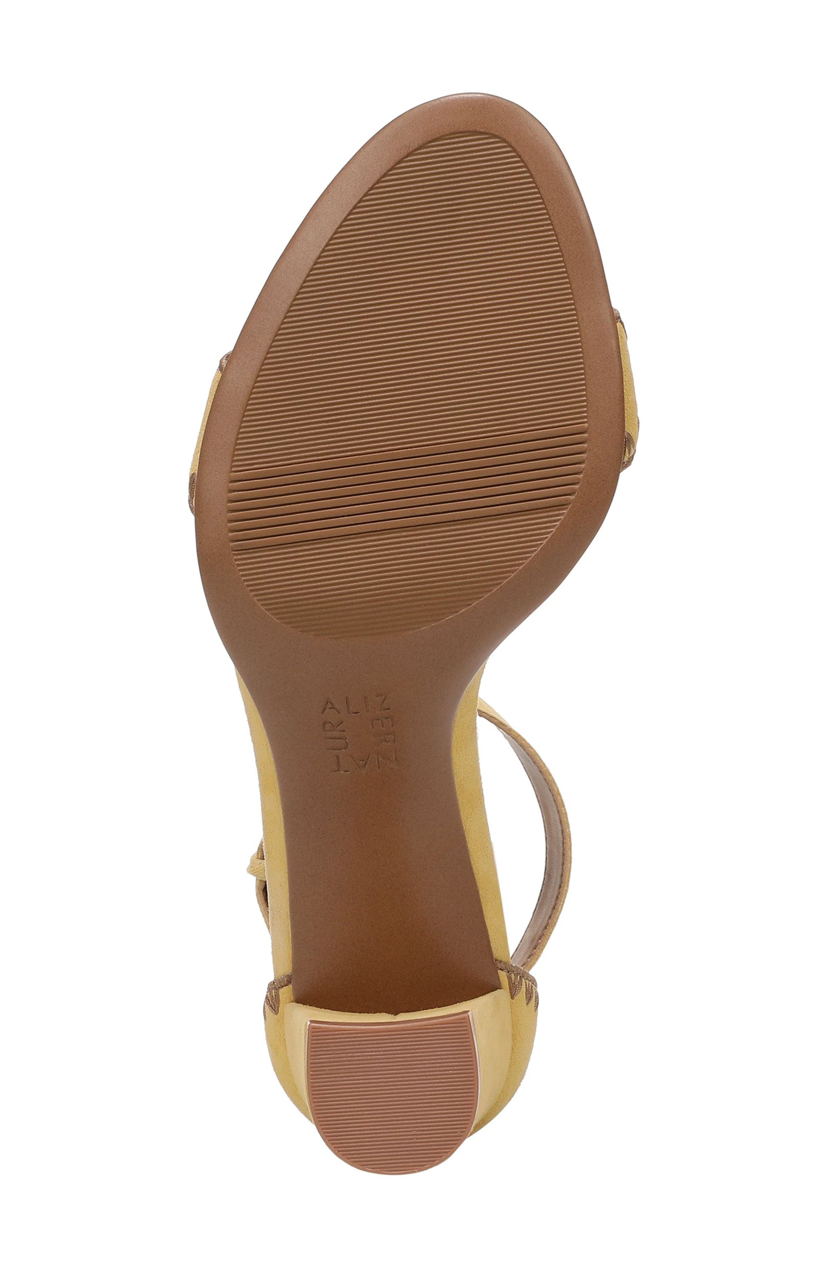 Naturalizer Vera Ankle Strap Sandal, Alternate, color, Beehive Yellow