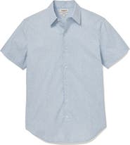 Bonobos Slim Fit Tech Performance Short Sleeve Button-Up Shirt