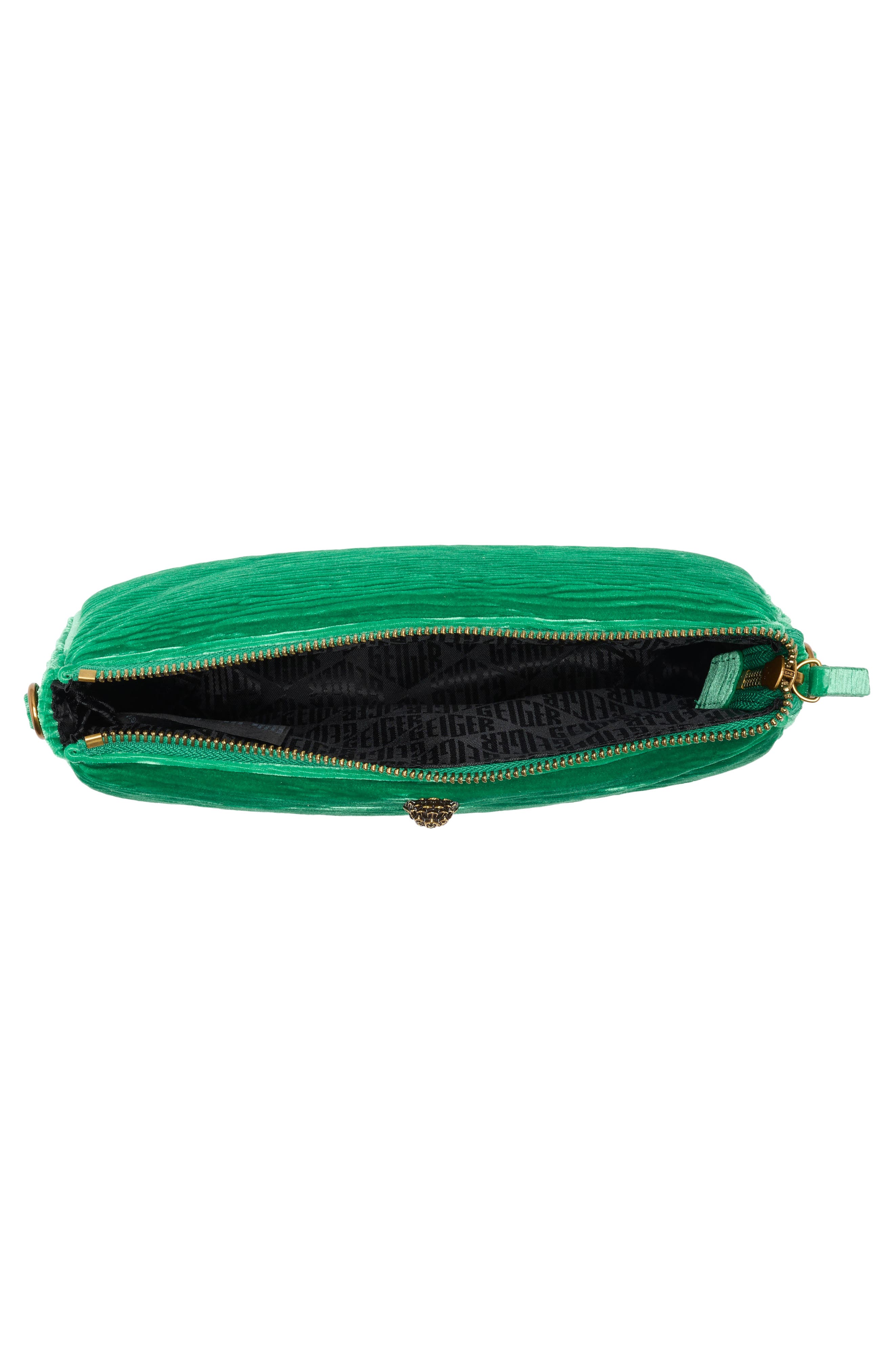 Kurt Geiger London Kew Pouch Crossbody Bag, Alternate, color, Green