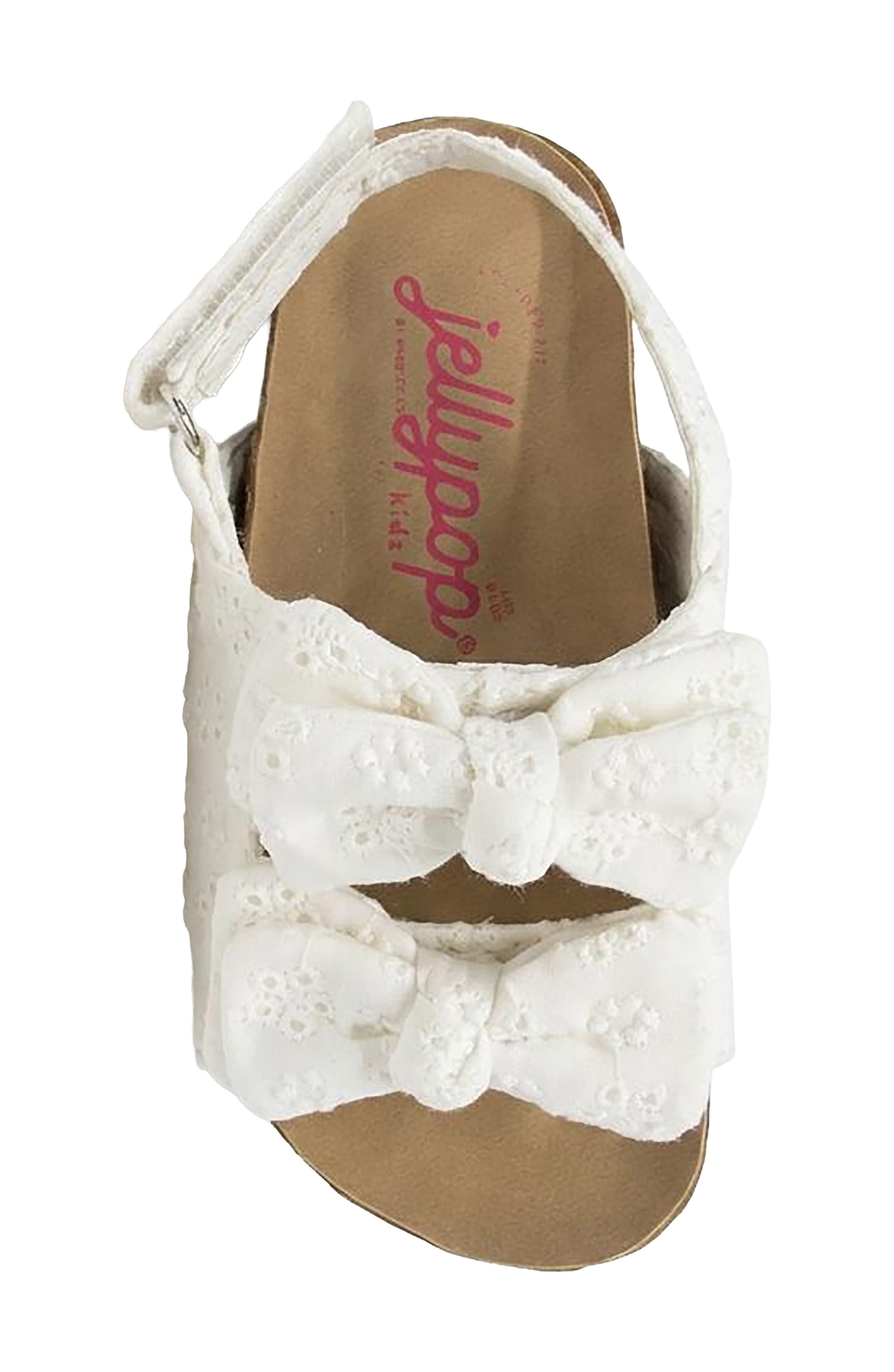 JELLYPOP Kids' Lil' Sivora Sandal, Alternate, color, White