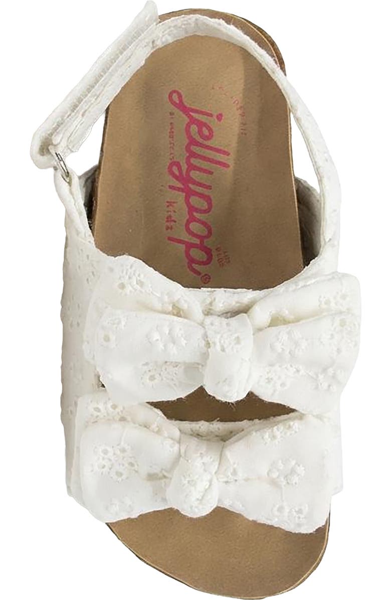 JELLYPOP Kids' Lil' Sivora Sandal, Alternate, color, White