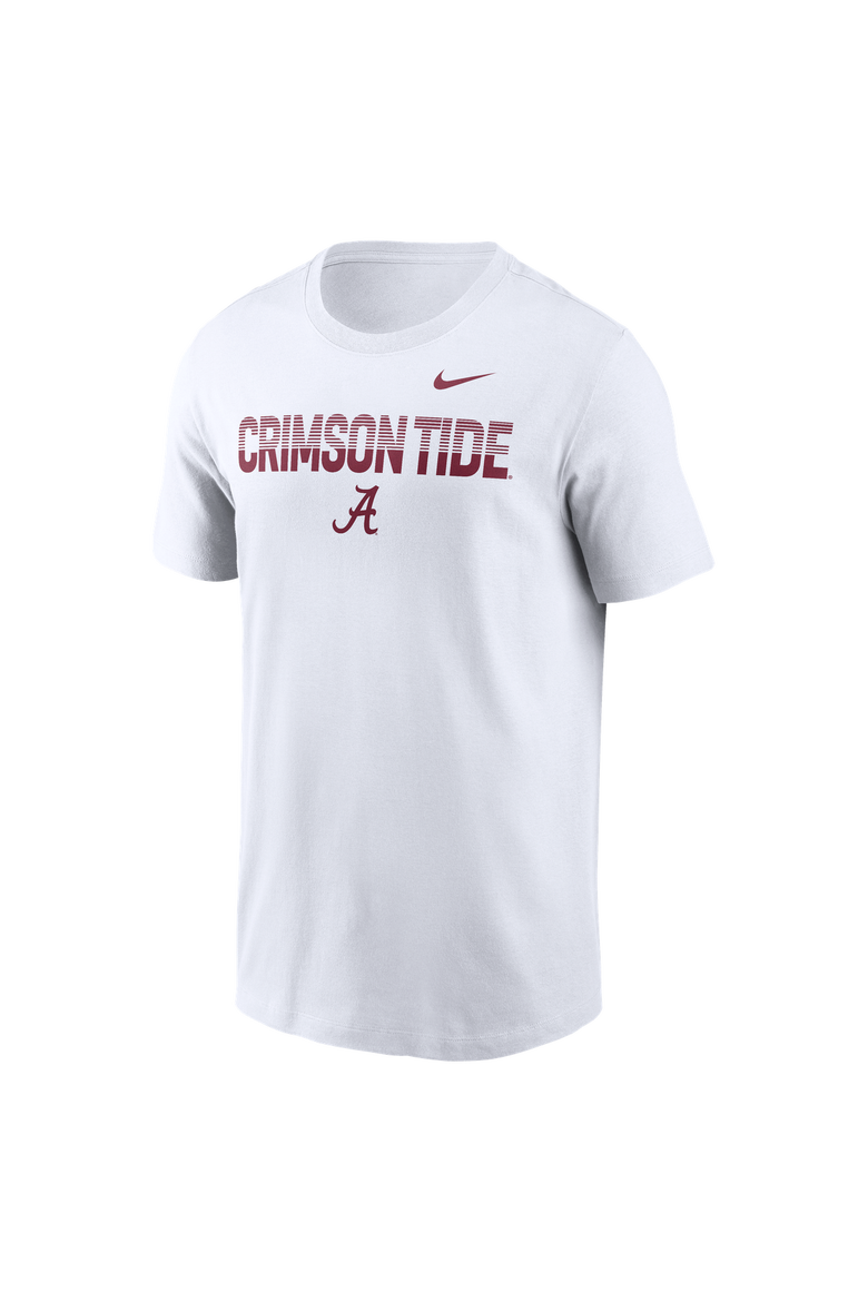 Men's Nike White Alabama Crimson Tide Primetime Kinetic T-Shirt, Alternate, color, White
