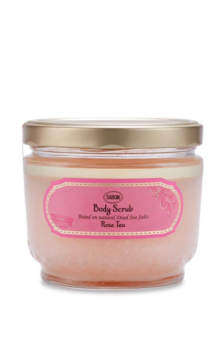 SABON Body Scrub Rose Tea, Main, color, 21 Oz
