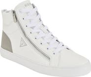 GUESS Faux Leather High Top Sneaker