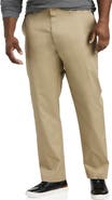Oak Hill by DXL Big & Tall Straight-Fit Tech Pants
