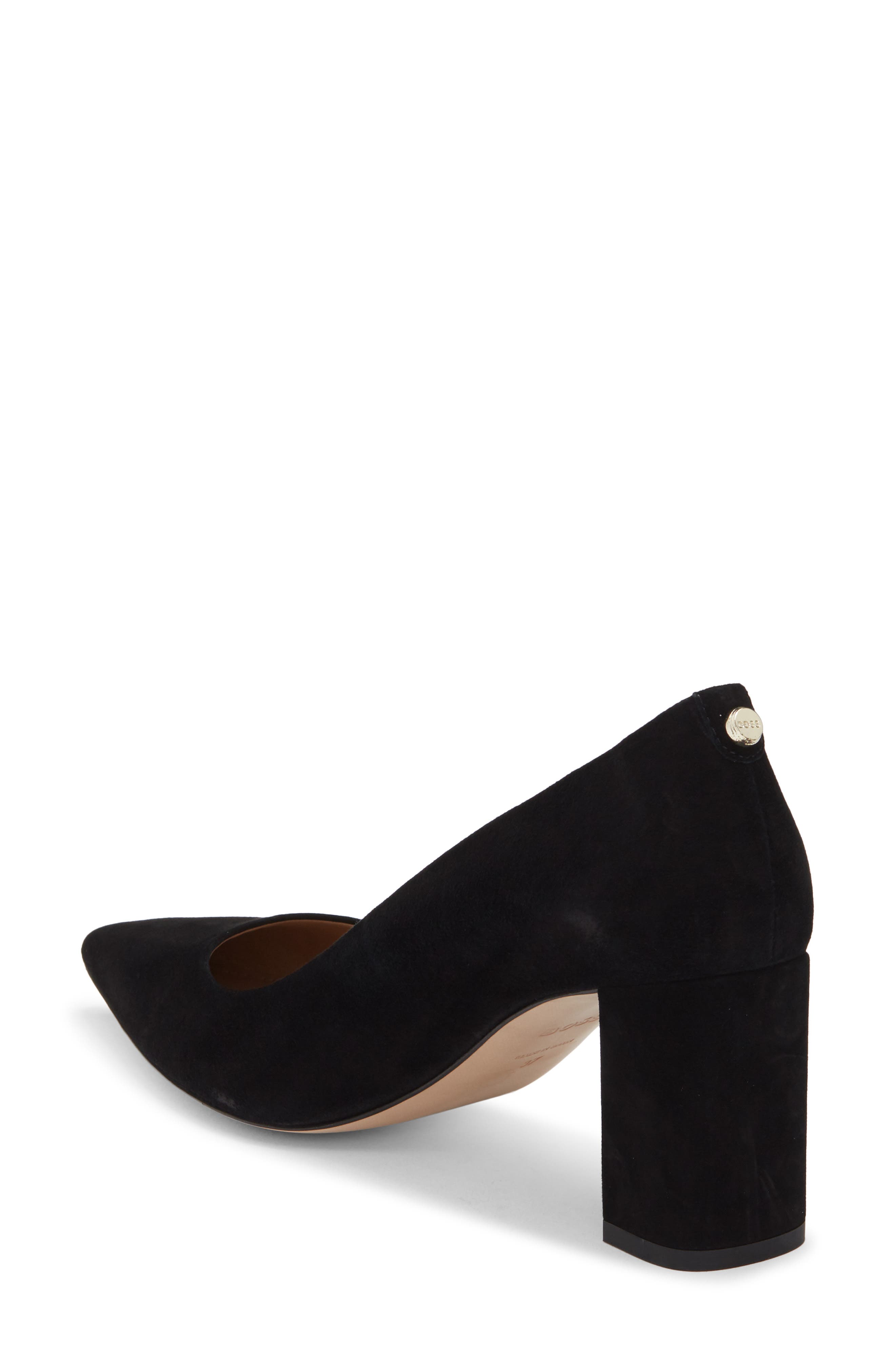BOSS Janet Pointed Toe Pump, Alternate, color, Black