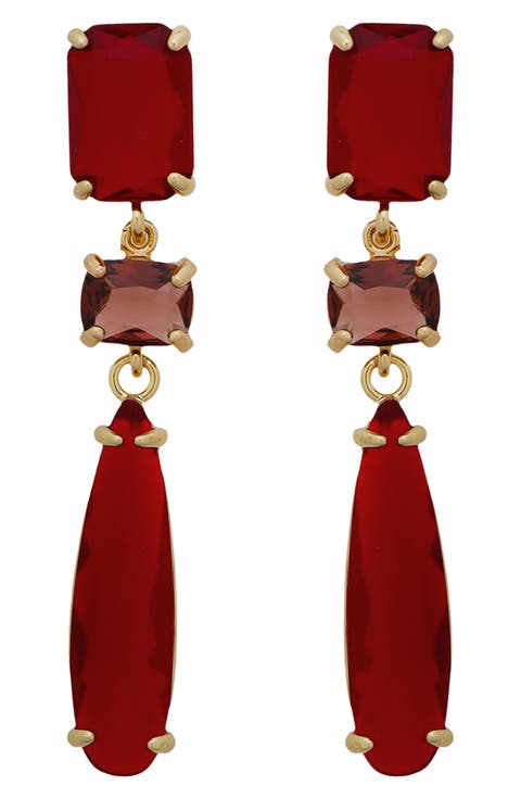 Crystal Drop Earrings