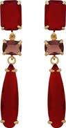 Panacea Crystal Drop Earrings