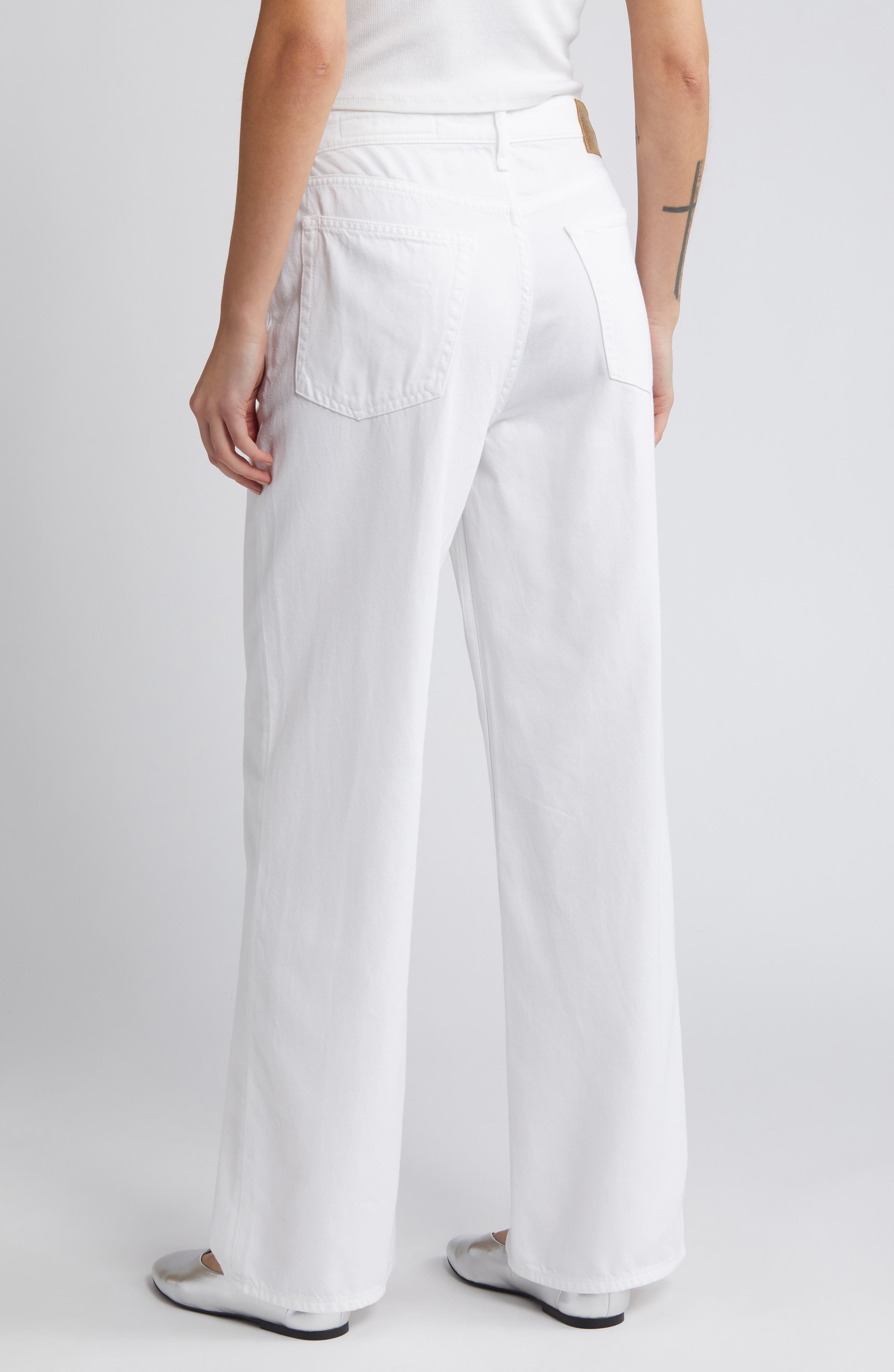 Featherweight Logan Mid Rise Wide Leg Jeans - image 2