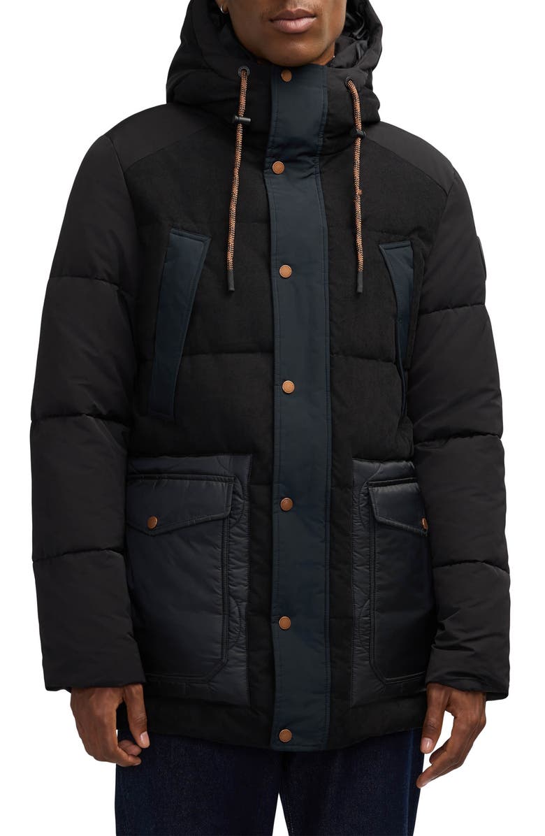 Scotch & Soda Arza Hooded Puffer Jacket, Main, color,