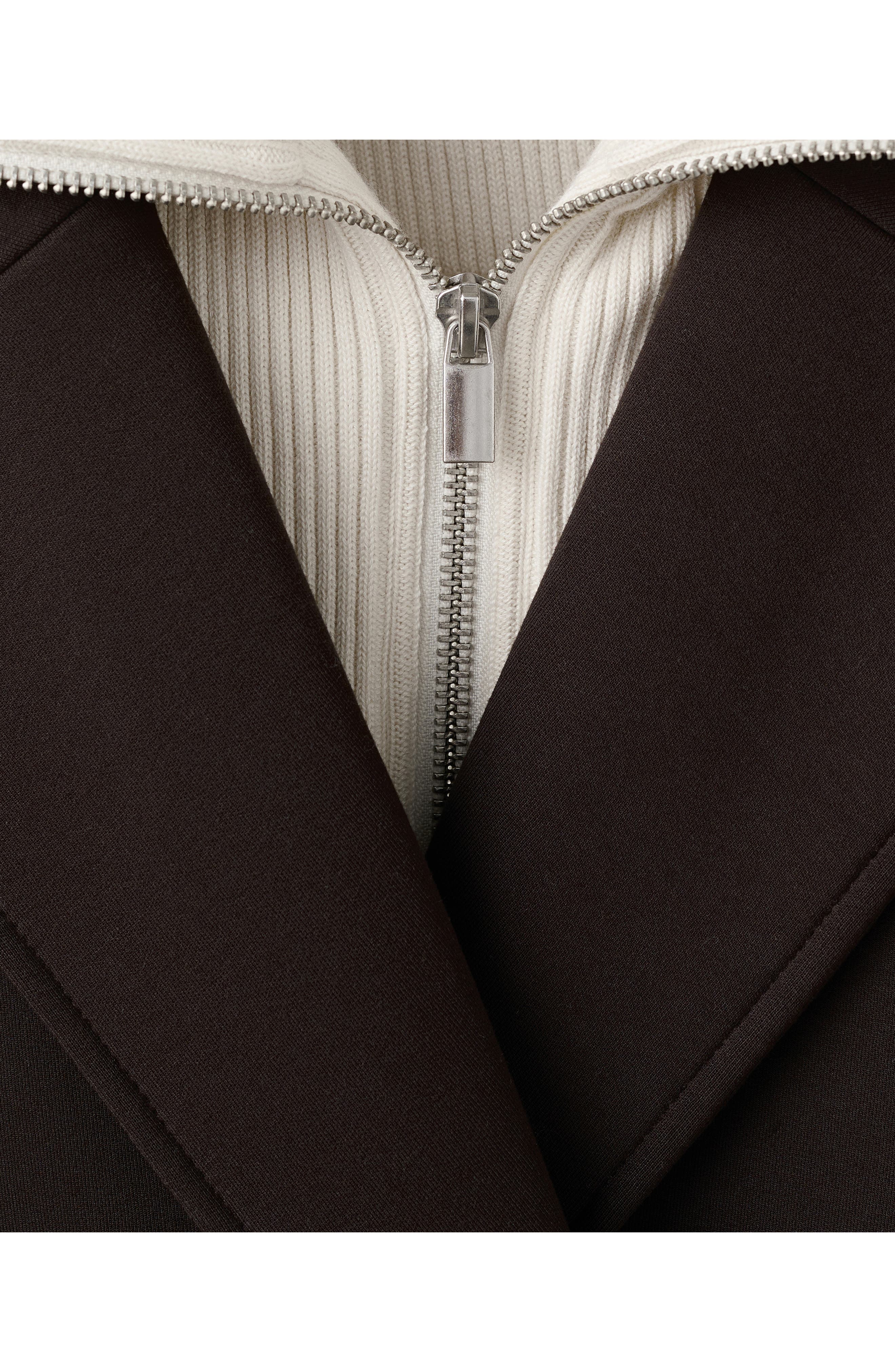 Trench Coat with Bib - image 2