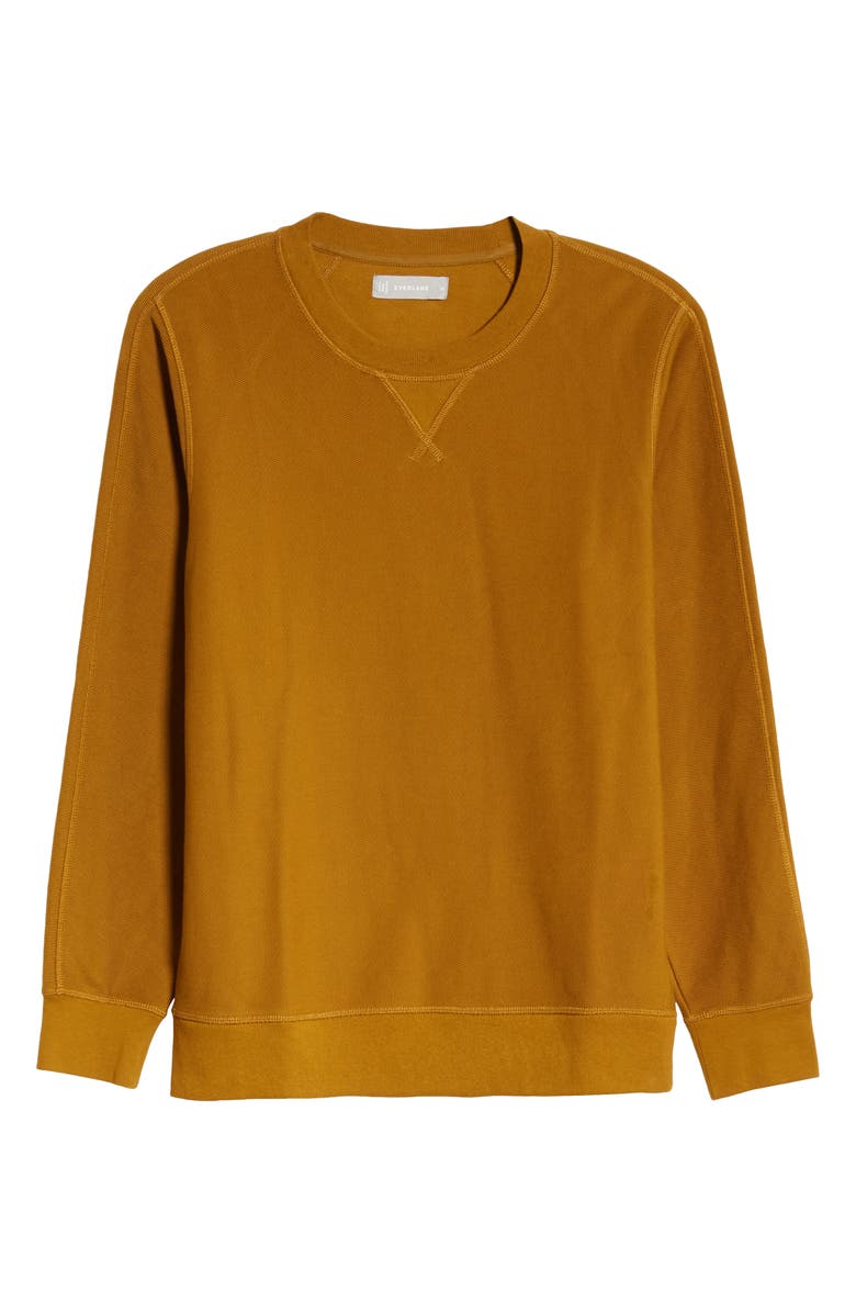 Everlane The Twill Rib Sweatshirt, Main, color, 