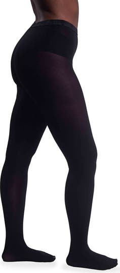 nude barre Footed Opaque Tights | Nordstrom