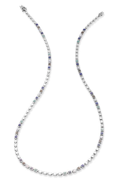 Inlaid Cadence Link Necklace