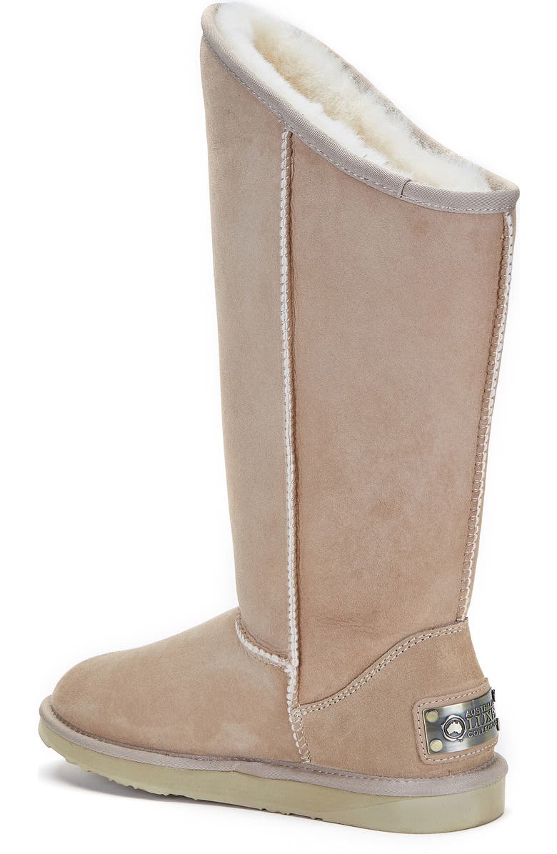 Australia Luxe Collective Cosy Genuine Shearling Tall Boot, Alternate, color, Sand