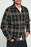 7 Diamonds Generation Plaid Double Knit Button-Up Shirt