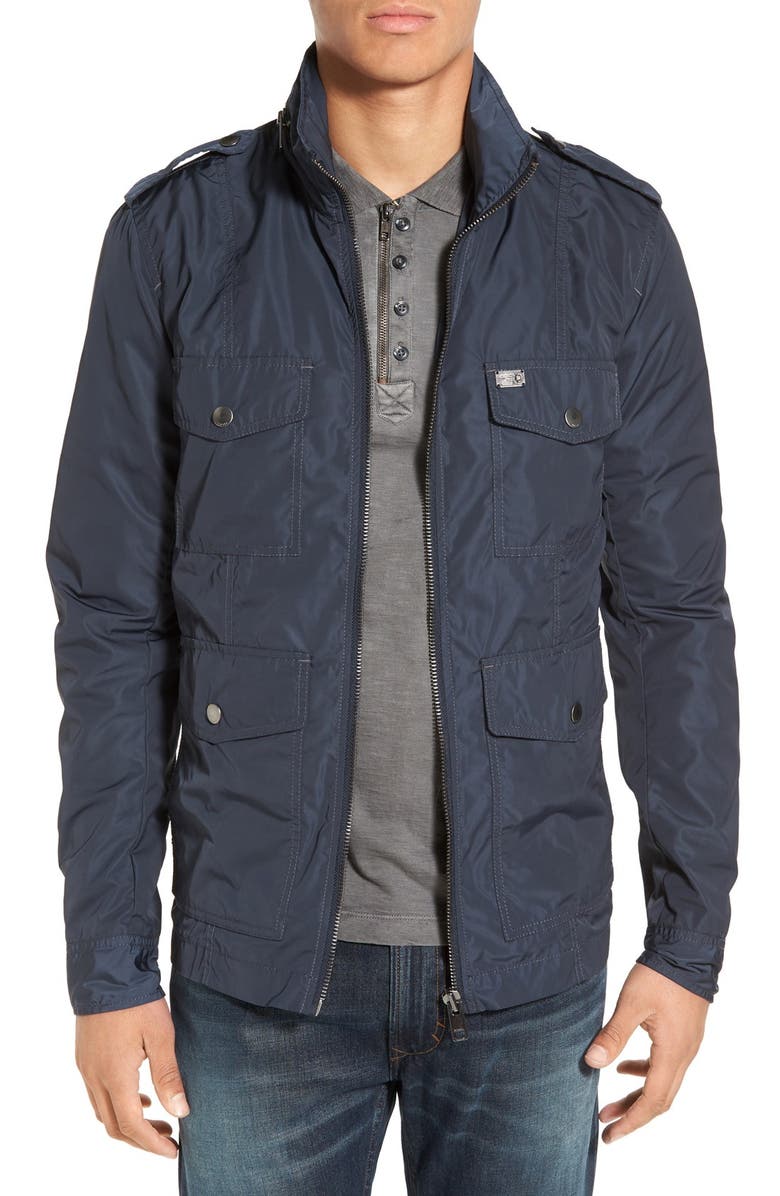 DIESEL<sup>®</sup> 'Dirt' Field Jacket, Main, color, Navy Blue
