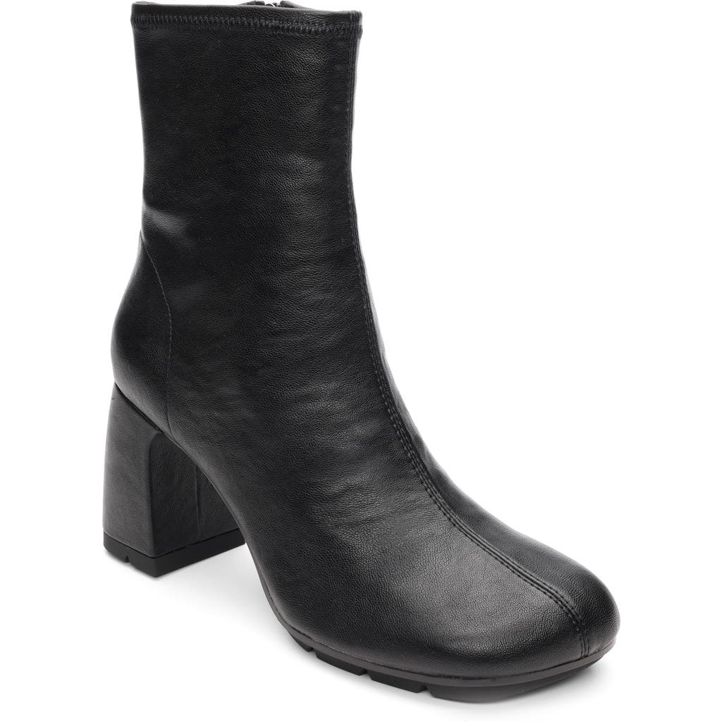 Ash Eclat Platform Bootie In Black
