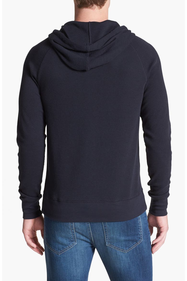 Thermal Hoodie, Alternate, color, BLACK