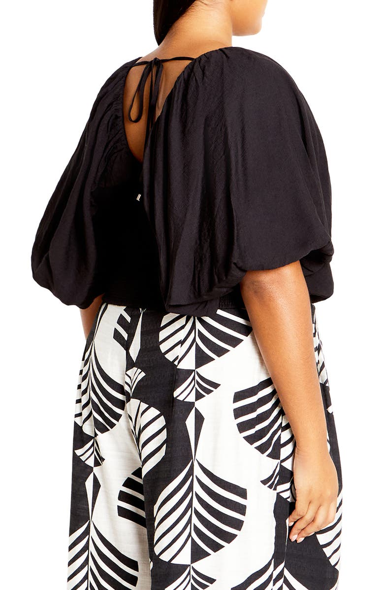 City Chic Peta Crop Top, Alternate, color, 