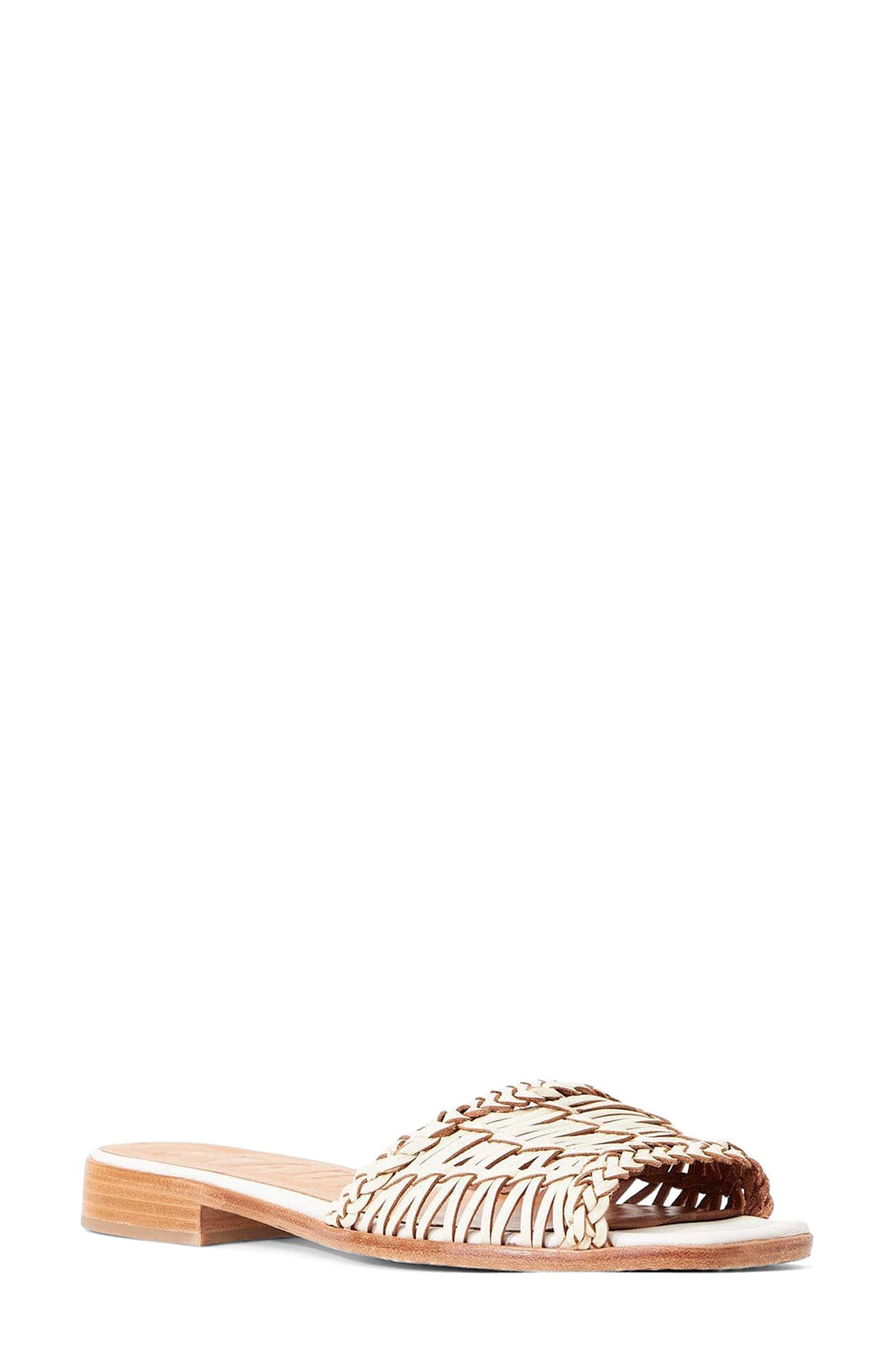 STAUD Caspian Woven Slide Sandal, Main, color, 