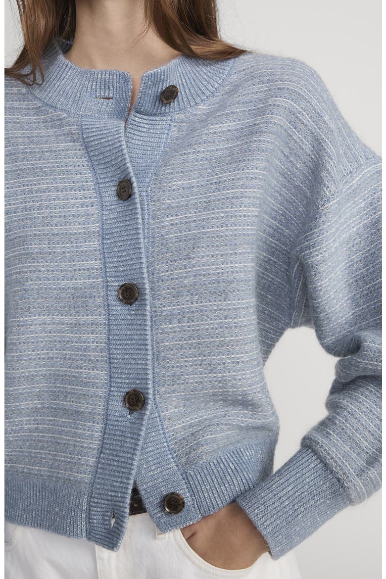 The Jacquard Cardigan, Alternate, color, SKY BLUE MULTI