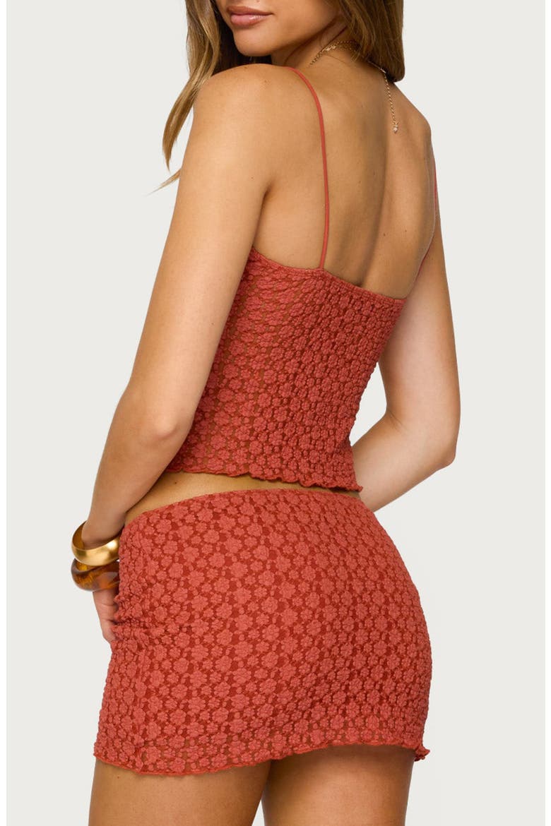 Josephina Textured Floral Tank, Alternate, color, HAMRA