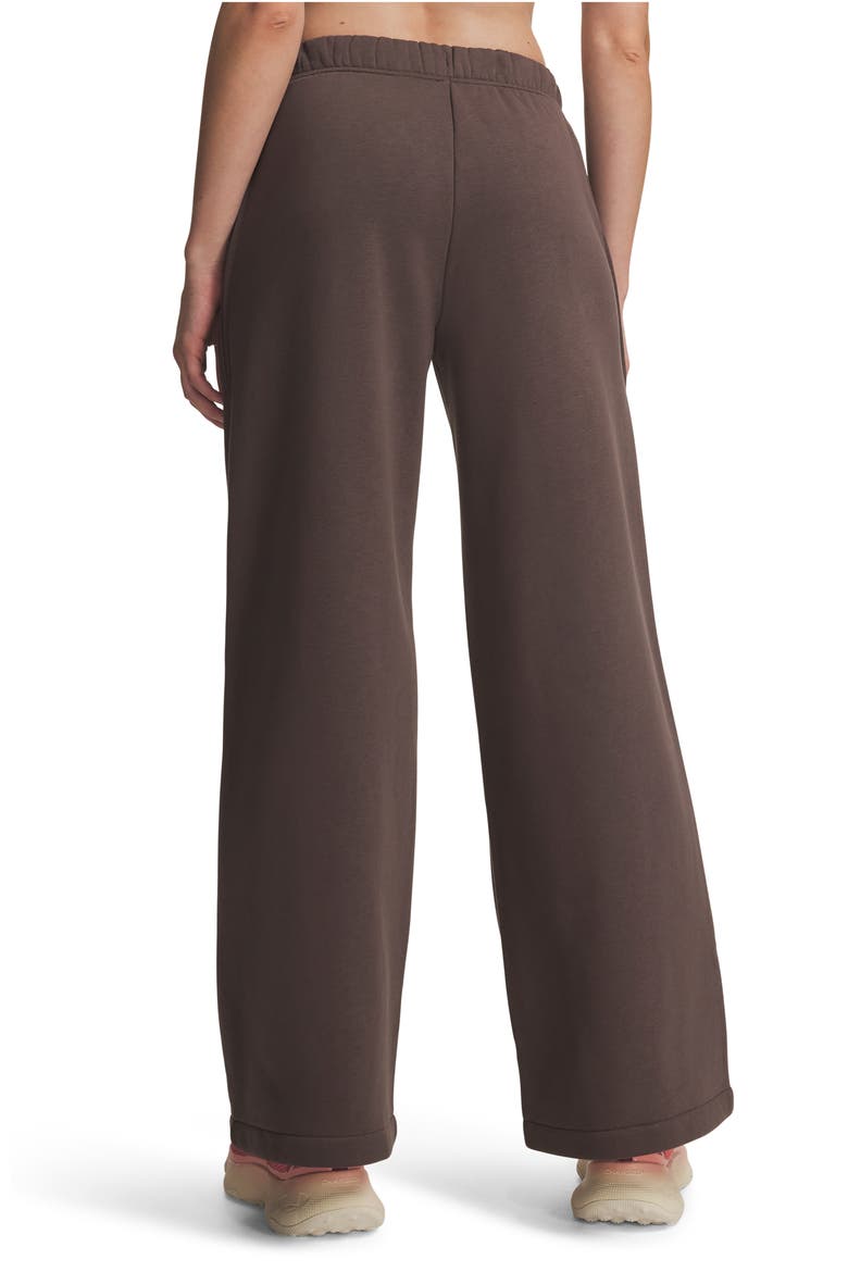 Icon Fleece Wide Leg Pants, Alternate, color, 200 PEPPERCORN