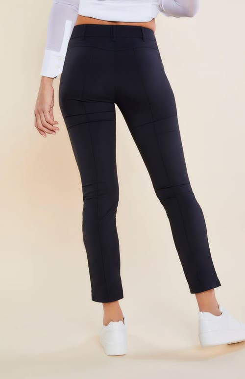 Anatomie The Peggy Zippered Pant In Black