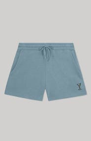 Dalix Womens Martini Midweight Washed Fleece Shorts