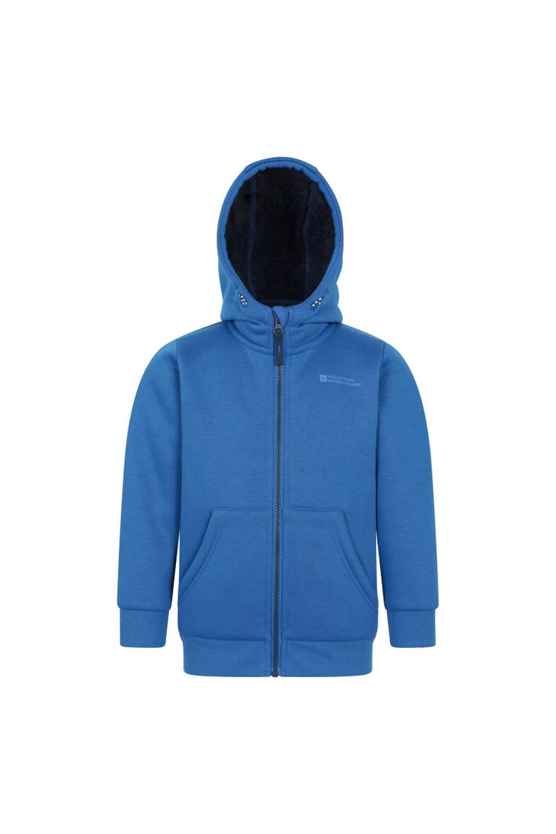 Childrens/Kids Nordic II Full Zip Hoodie, Main, color, Blue