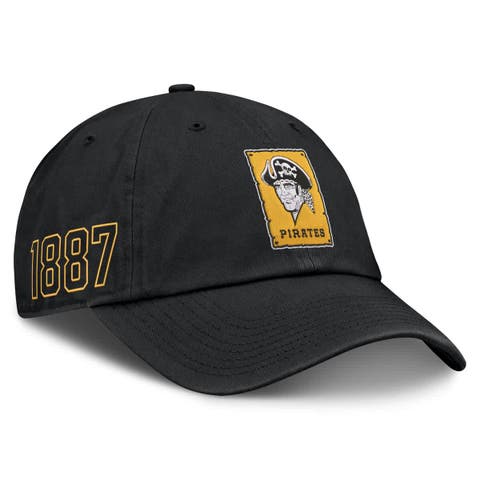 Men's Nike Black Pittsburgh Pirates Cooperstown Club Adjustable Hat
