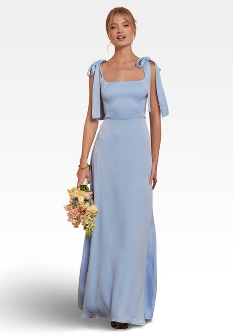 Allegra Tie Shoulder Bridesmaid Dress